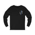 Police Skull Design Long Sleeve Tee
